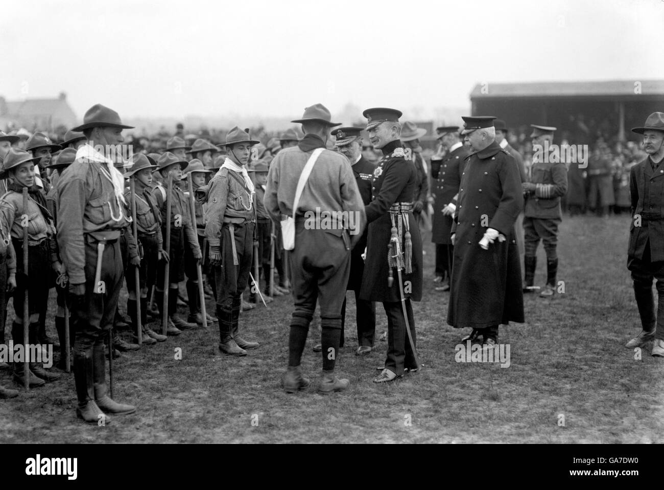 Robert Baden-Powell Banque D'Images