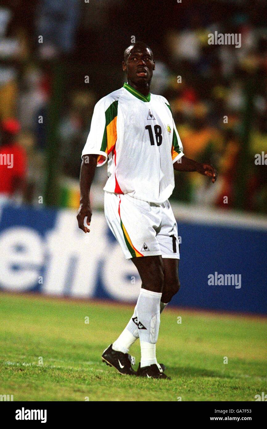 Football - Coupe d'Afrique des Nations Au Mali 2002 - Groupe D - v Sénégal Zambie Banque D'Images