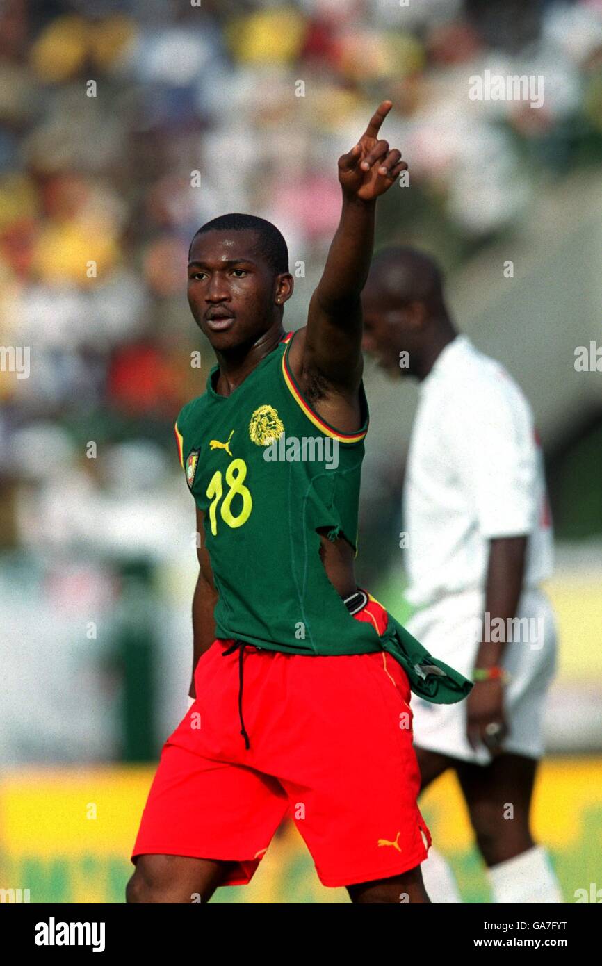 Football - Coupe d'Afrique des Nations Au Mali 2002 - Groupe C - v Cameroun Togo Banque D'Images