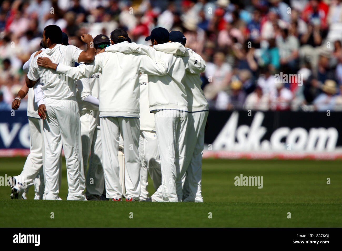 Cricket - npower deuxième Test - Angleterre v Inde - Jour 4 - Trent Bridge Banque D'Images