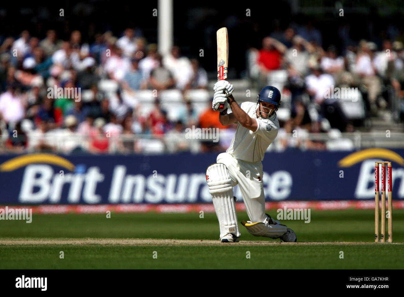 Cricket - npower deuxième Test - Angleterre v Inde - Jour 4 - Trent Bridge Banque D'Images