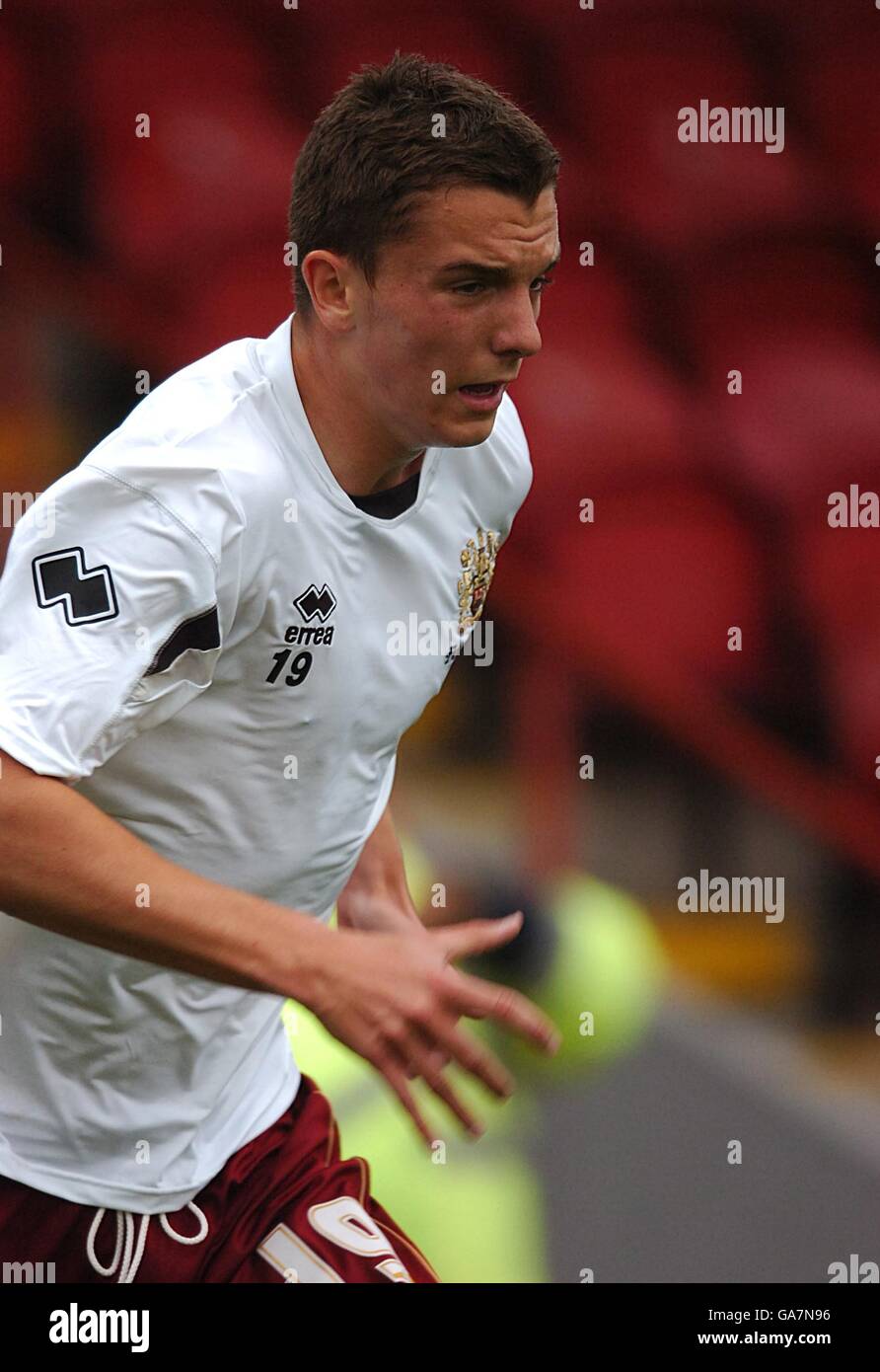 Soccer - Carling Cup - première ronde - Grimsby Town v Burnley - Blundell Park. Jay Rodriguez, Burnley Banque D'Images