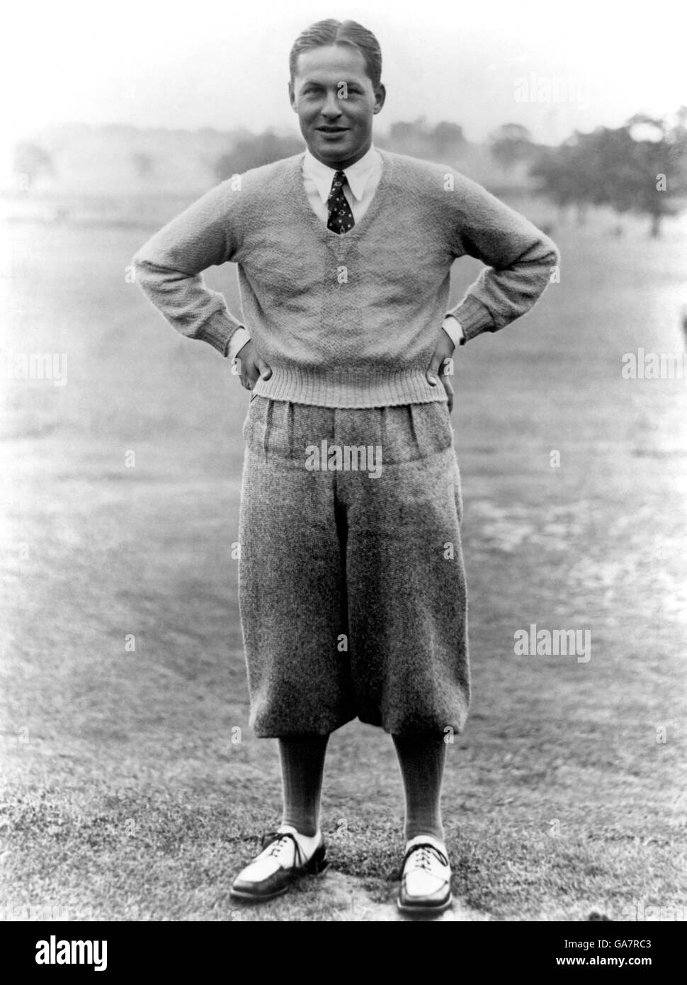 Golf - Le British Open - St Andrews - Bobby Jones (USA) - 1930 Banque D'Images