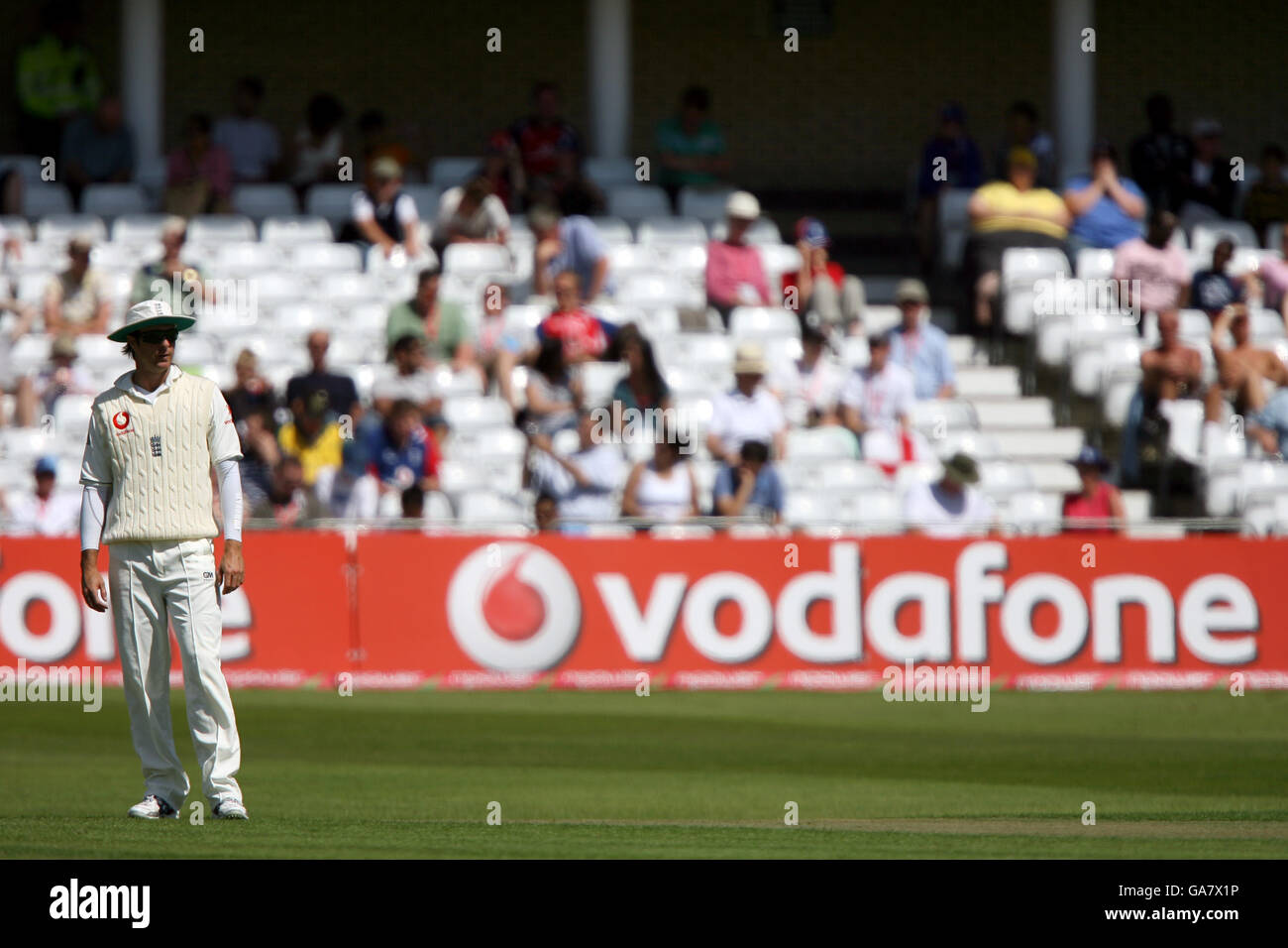Cricket - npower deuxième Test - Angleterre v Inde - Jour cinq - Trent Bridge Banque D'Images
