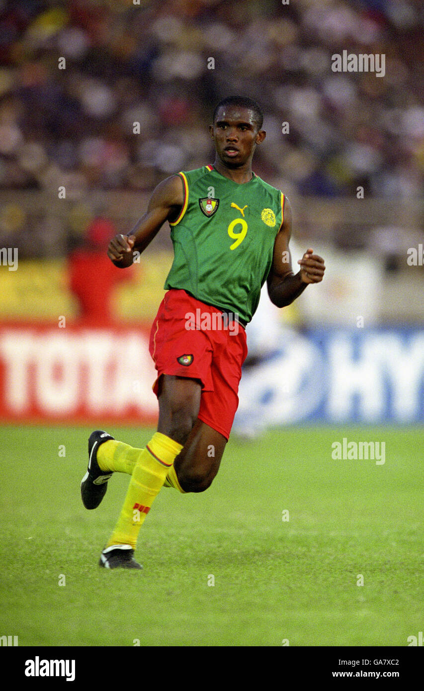 Football - Coupe d'Afrique des Nations Au Mali 2002 - Final - Sénégal v Cameroun Banque D'Images