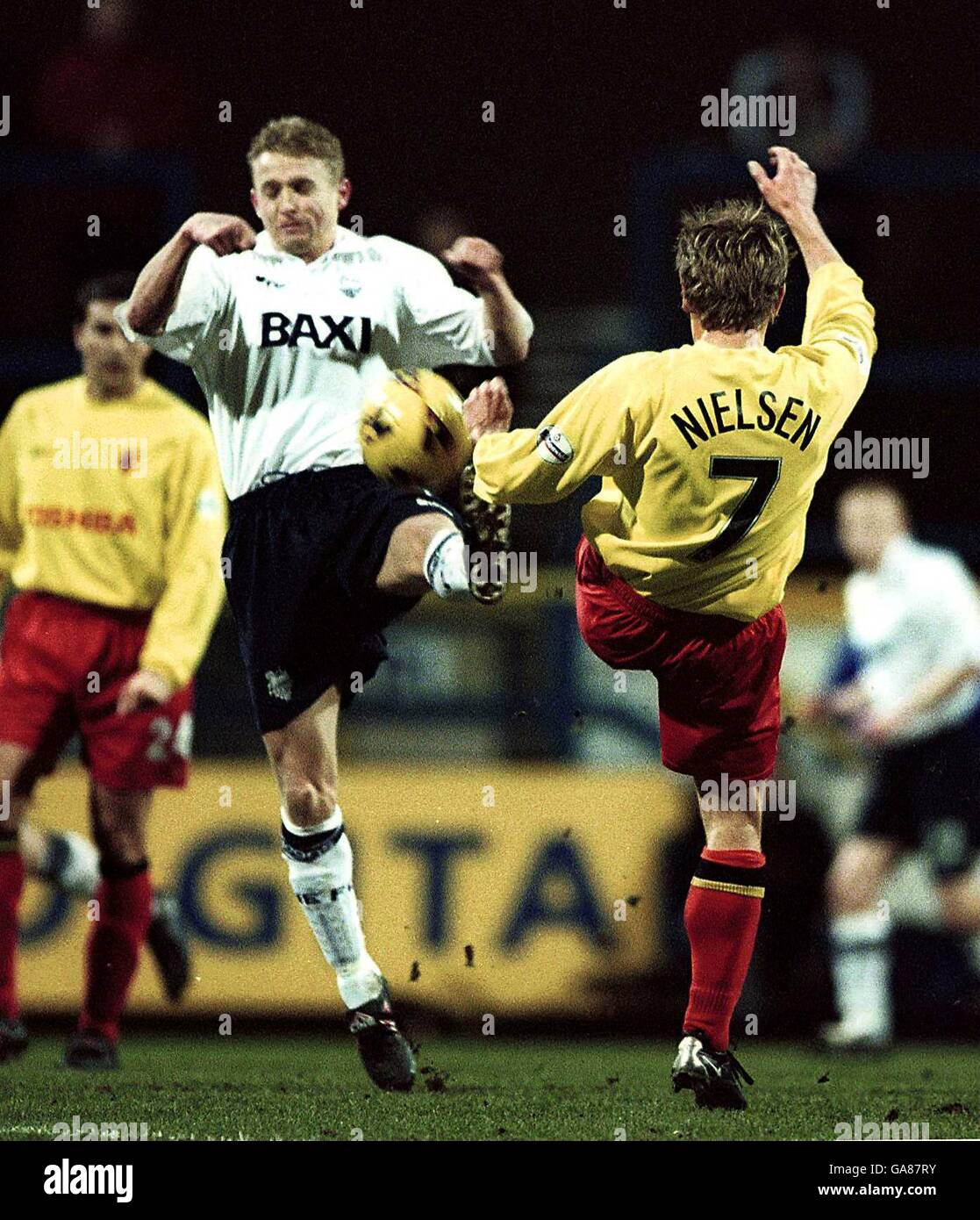 Soccer - Division de la Ligue nationale un - Preston North End v Watford Banque D'Images