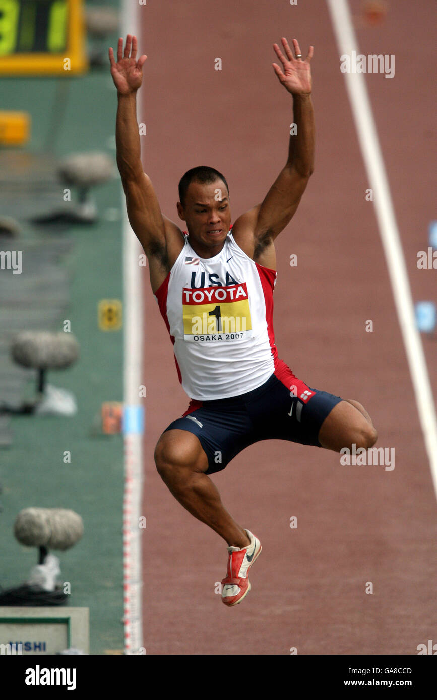 Athlétisme - Championnats du monde d'athlétisme de l'IAAF - Osaka 2007 - Nagai Stadium Banque D'Images