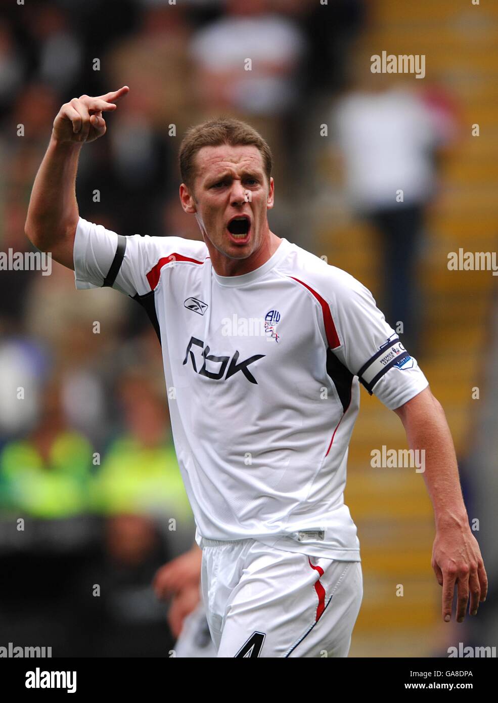 Football - Barclays Premier League - Bolton Wanderers / Everton - Reebok Stadium. Kevin Nolan, Bolton Wanderers Banque D'Images