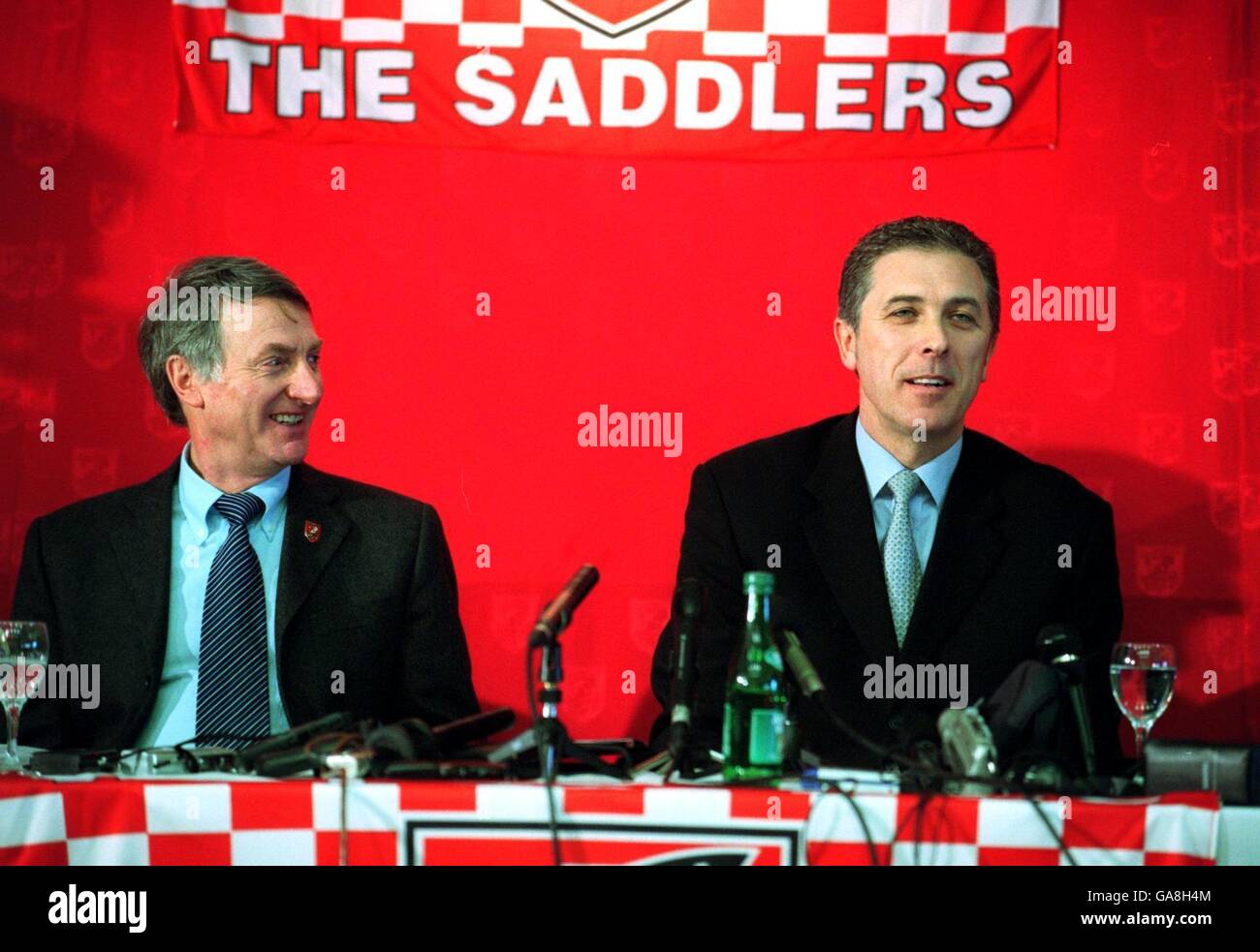 Soccer - Division de la Ligue nationale Une Conférence de presse - Walsall Banque D'Images