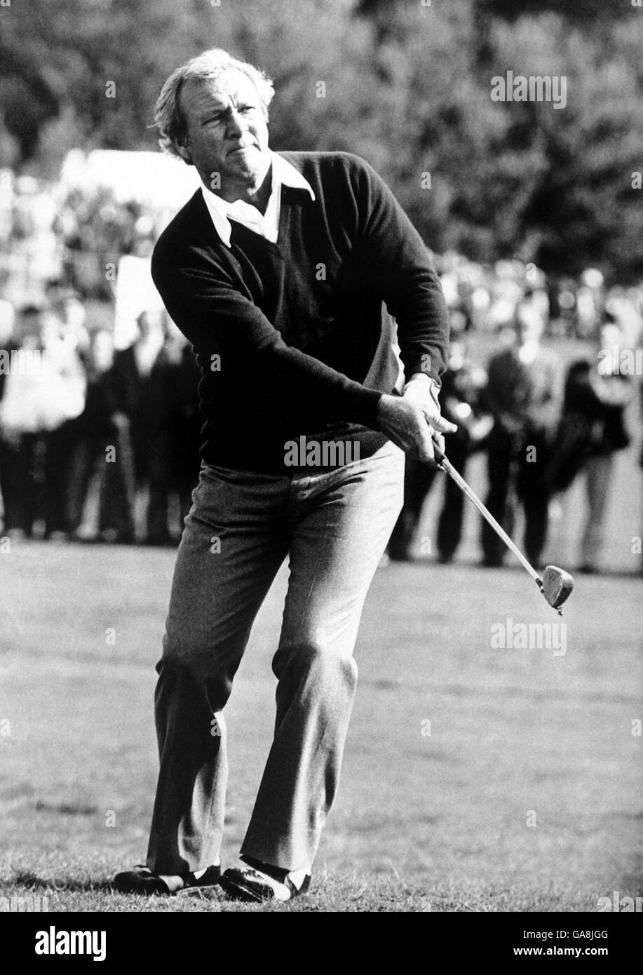 Golf - Piccadilly World Matchplay Championship - Wentworth. Arnold Palmer Banque D'Images