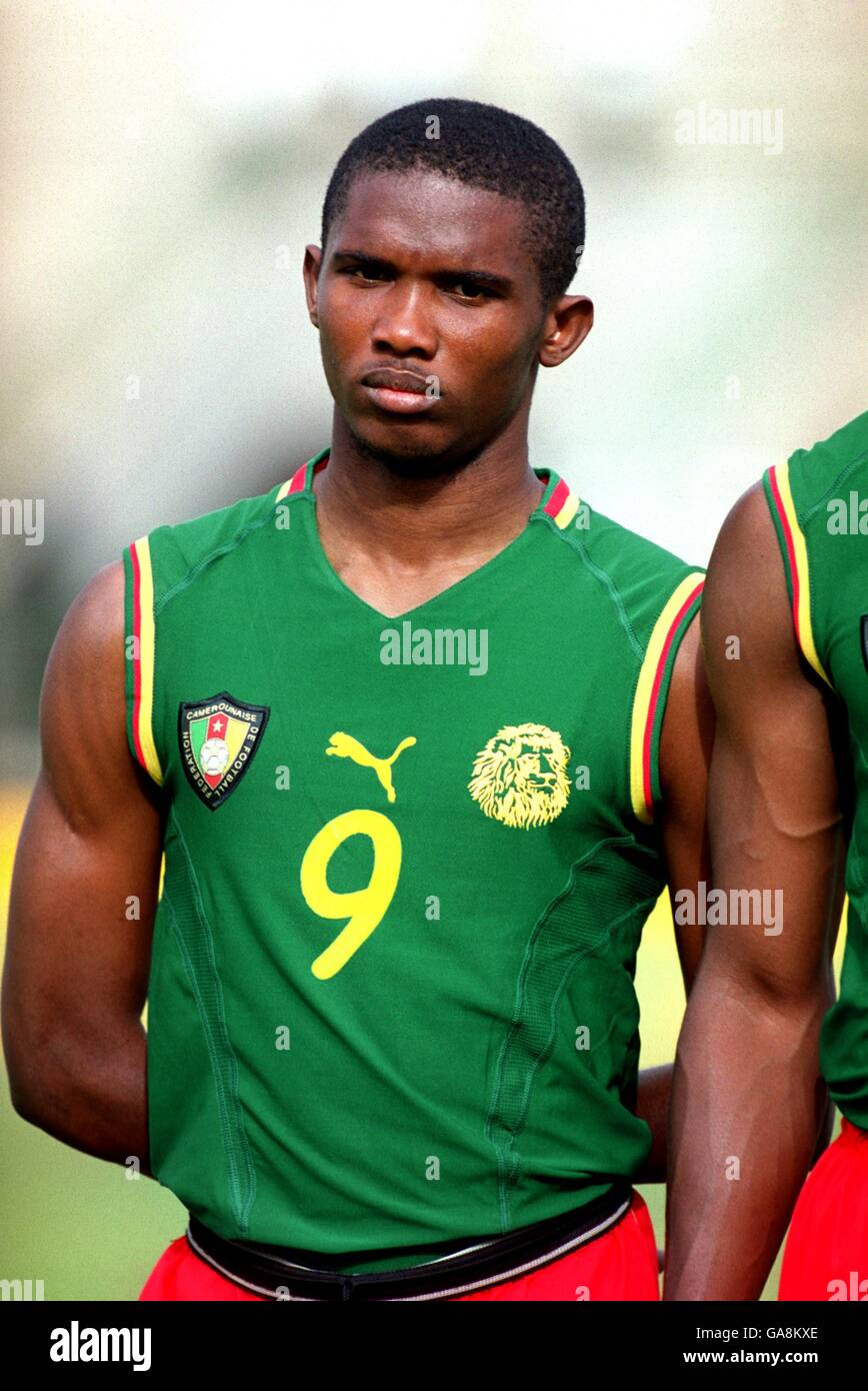 Football - Coupe d'Afrique des Nations Au Mali 2002 - Groupe C - Cameroun v Toga Banque D'Images