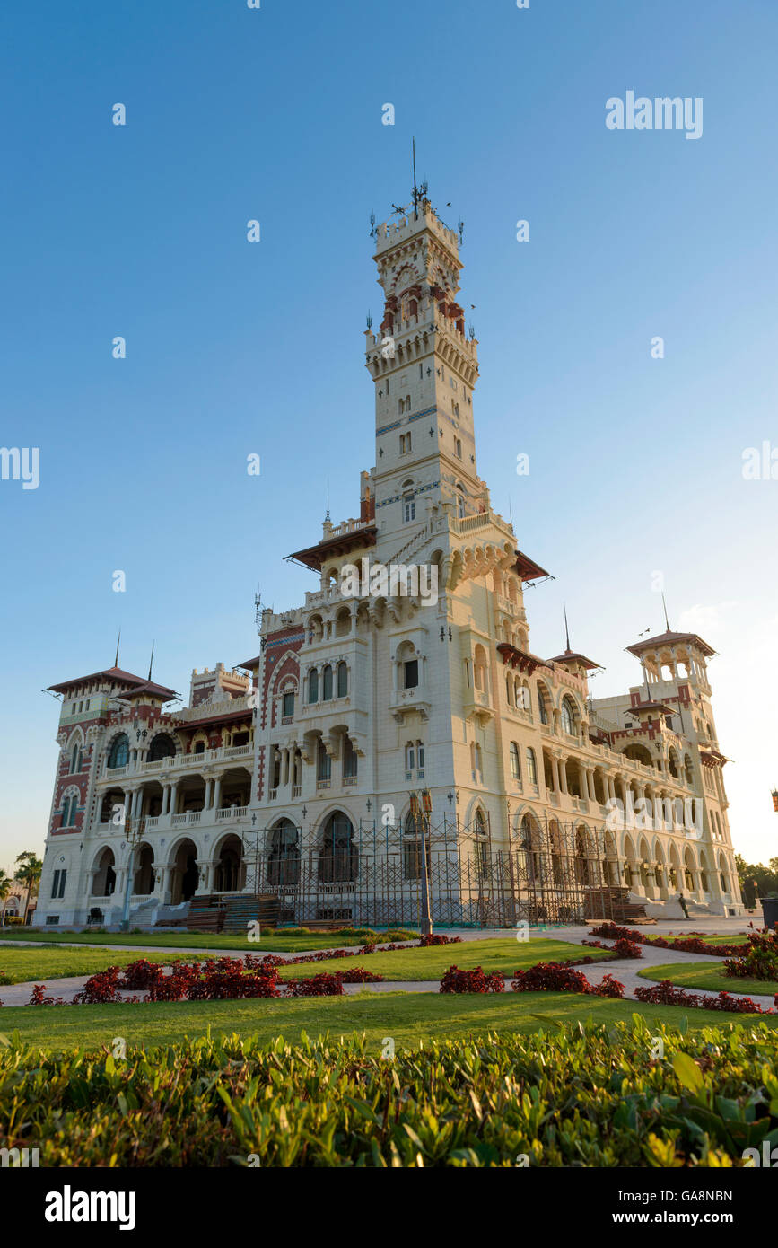 Palais Montazah à Alexandrie, Egypte Banque D'Images