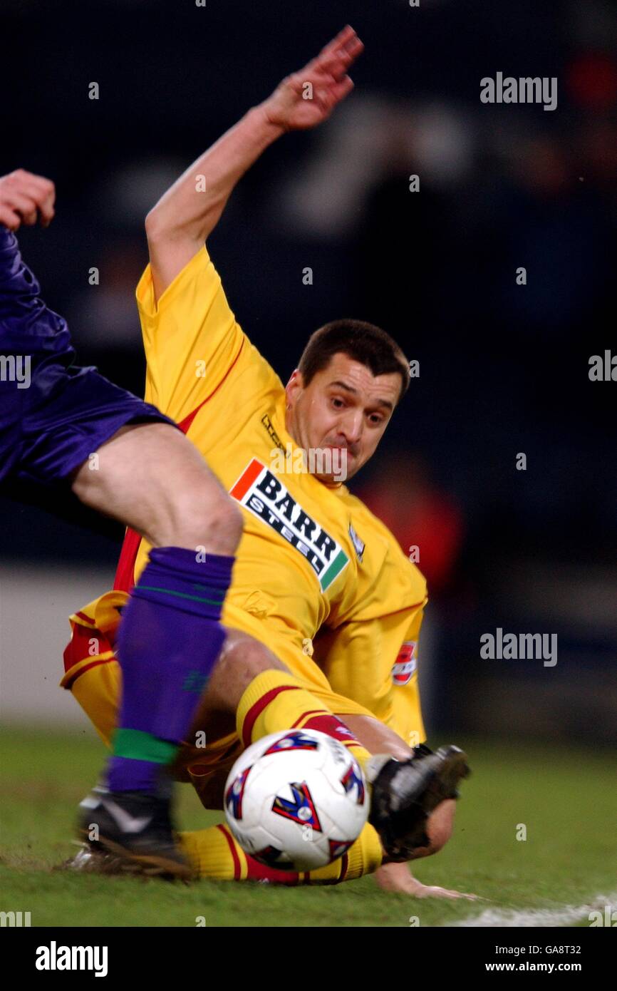 Football - Coupe d'assurance CIS - Semi Final - Hibernian v Ayr United Banque D'Images