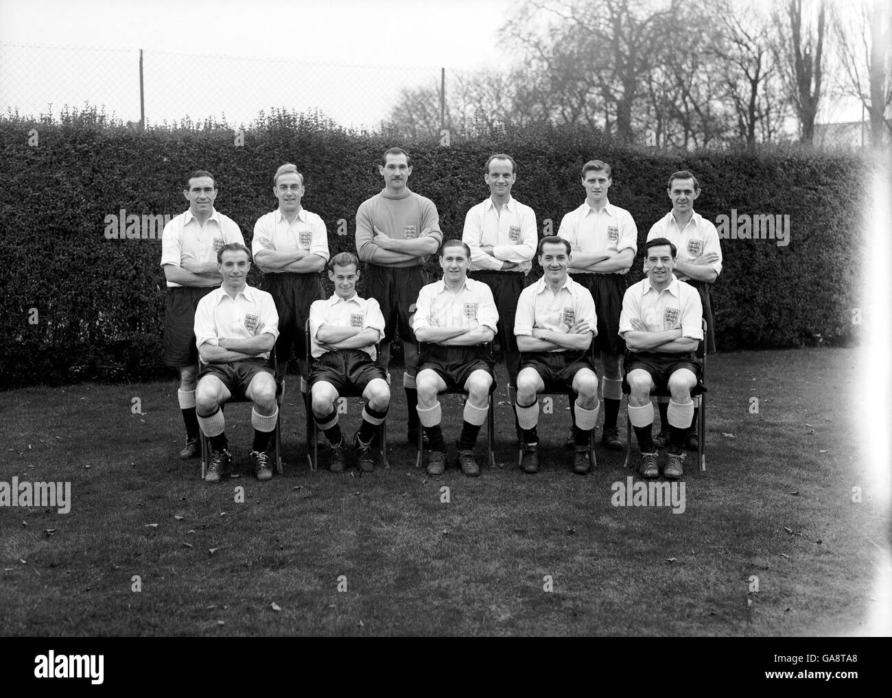 Football - amical - l'Angleterre v La Hongrie - Angleterre Photocall Banque D'Images