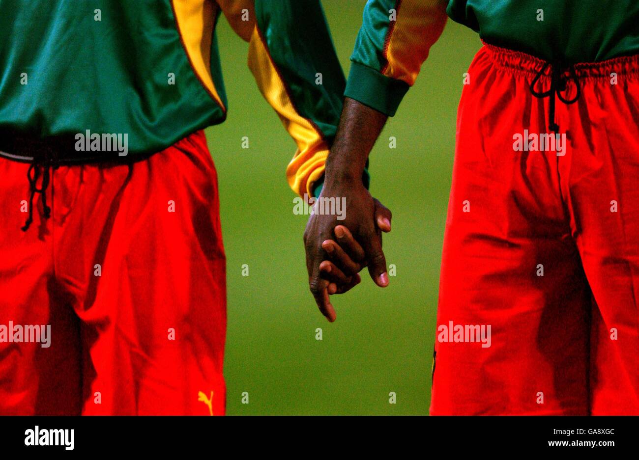 Le soccer international - Friendly - Cameroun / Argentine Banque D'Images