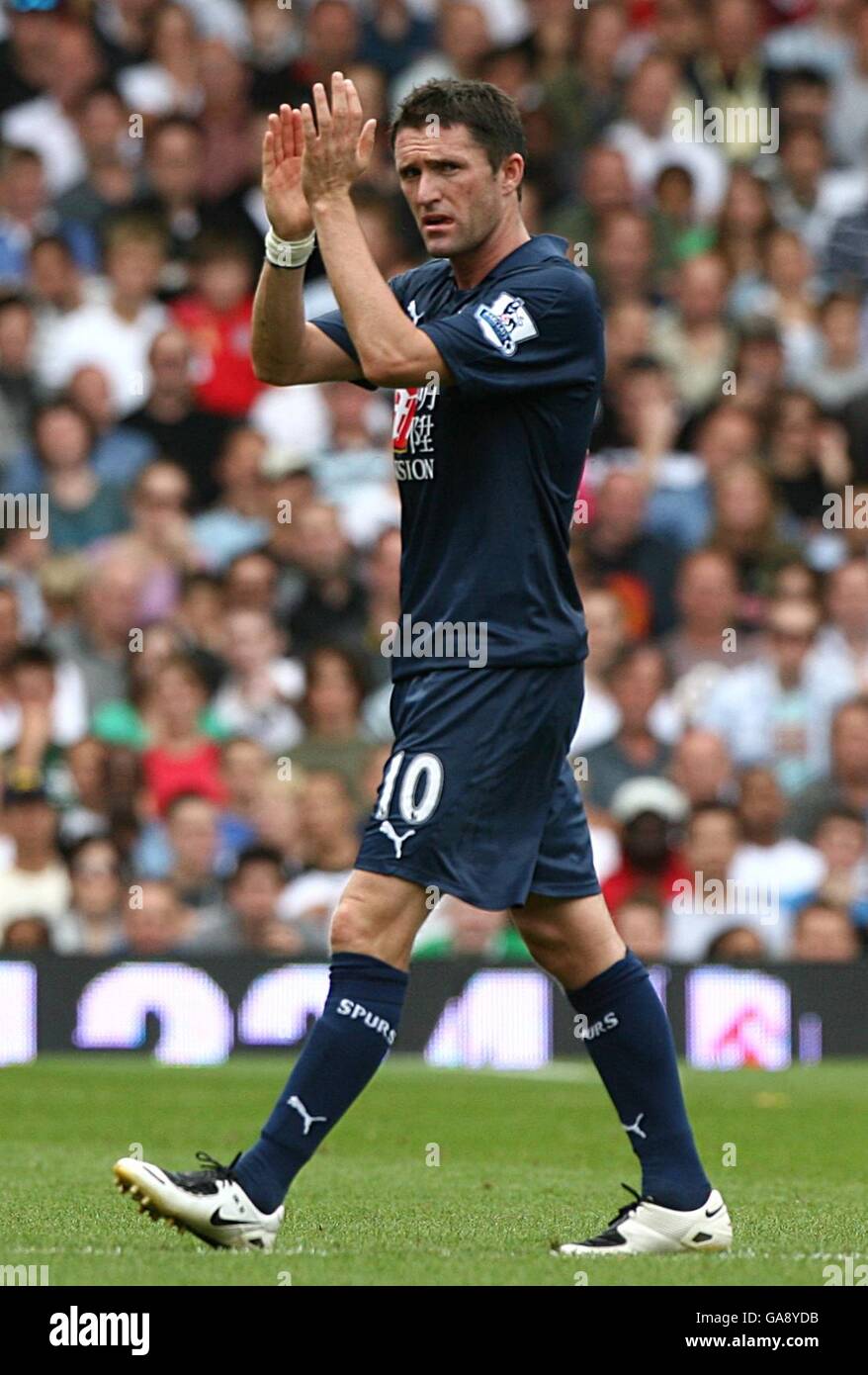 Football - Barclays Premier League - Fulham / Tottenham Hotspur - Craven Cottage. Robbie Keane, Tottenham Hotspur Banque D'Images