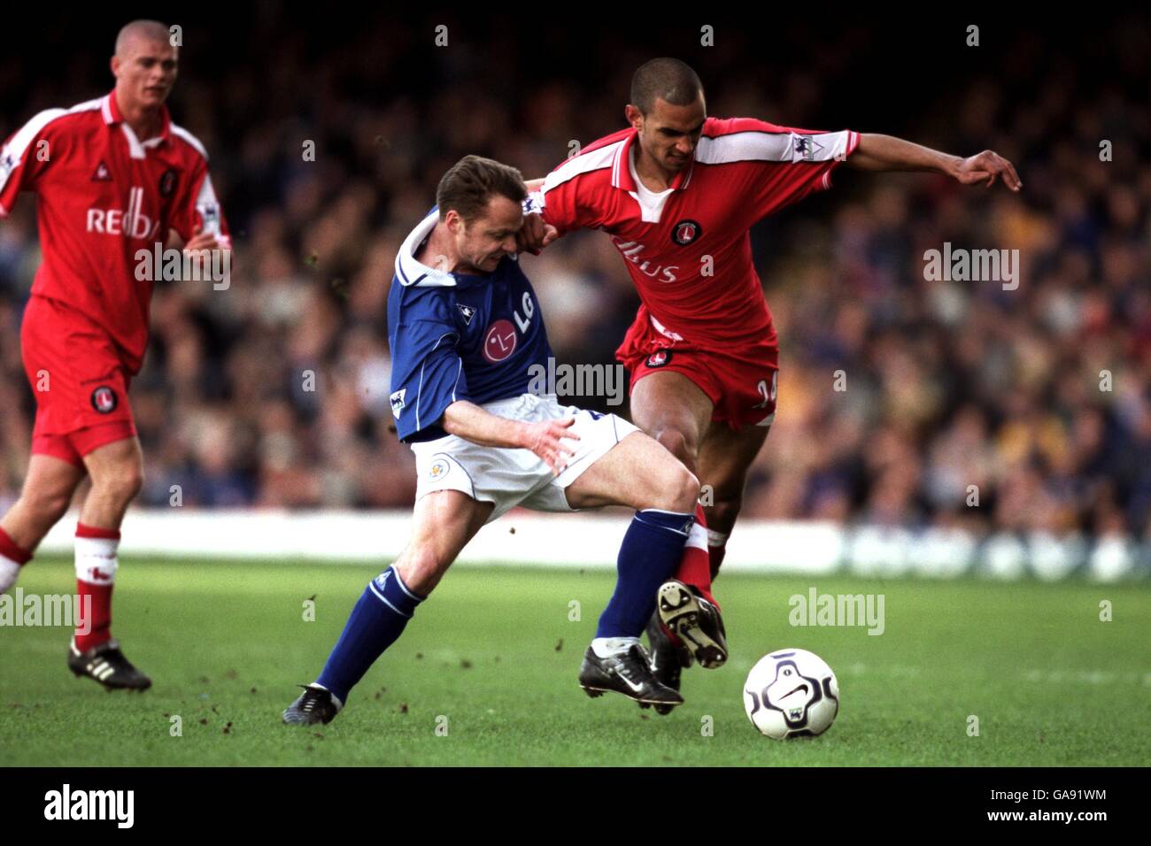 Soccer - FA Barclaycard Premiership - Leicester City v Charlton Athletic Banque D'Images