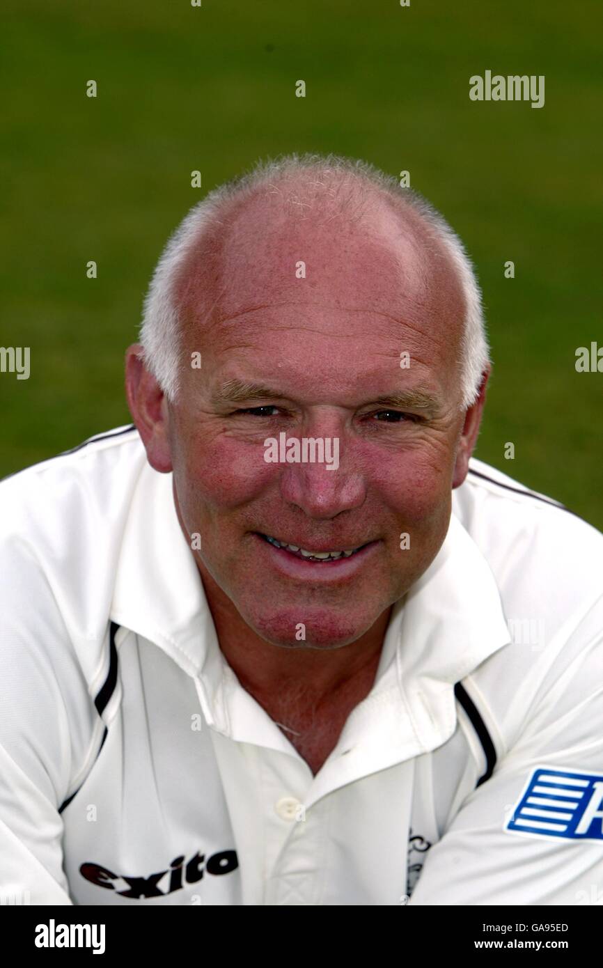 Cricket - Surrey CCC Press Day. Alan Butcher, entraîneur du CCC de Surrey Banque D'Images