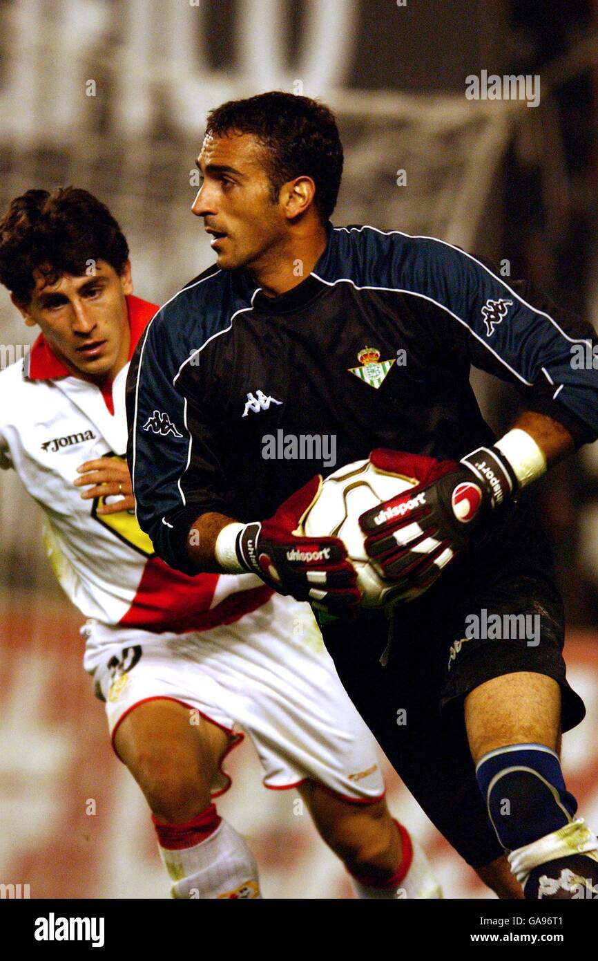 Le football espagnol - Primera Division - Rayo Vallecano v Real Betis Banque D'Images