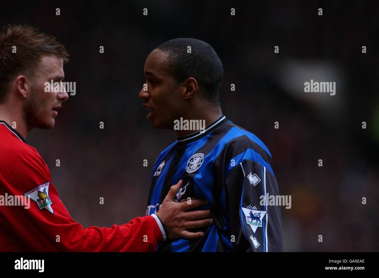 Soccer - FA Barclaycard Premiership - Manchester United v Middlesbrough Banque D'Images