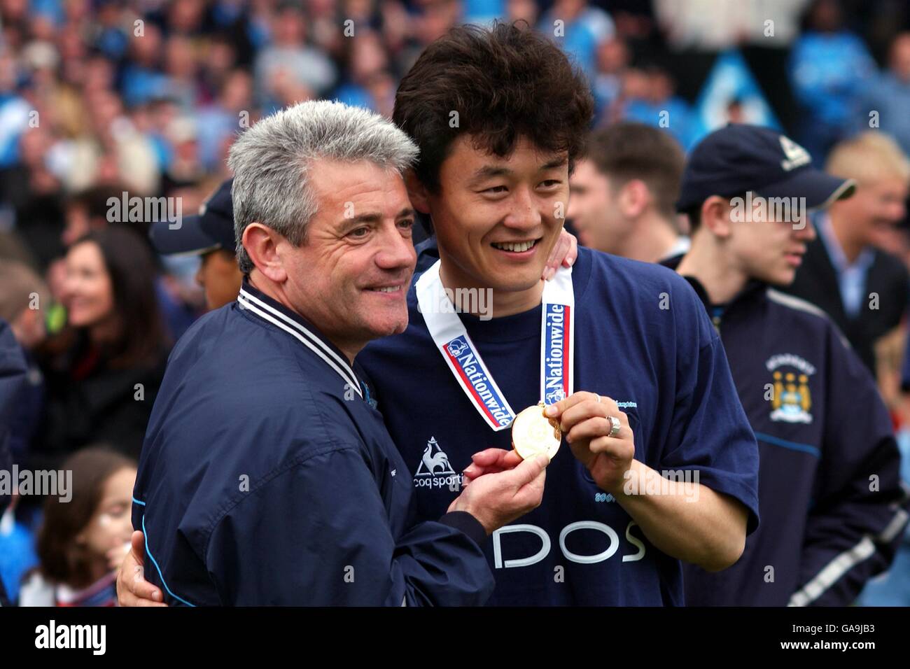 Soccer - Division de la Ligue nationale un - Manchester City v Portsmouth Banque D'Images