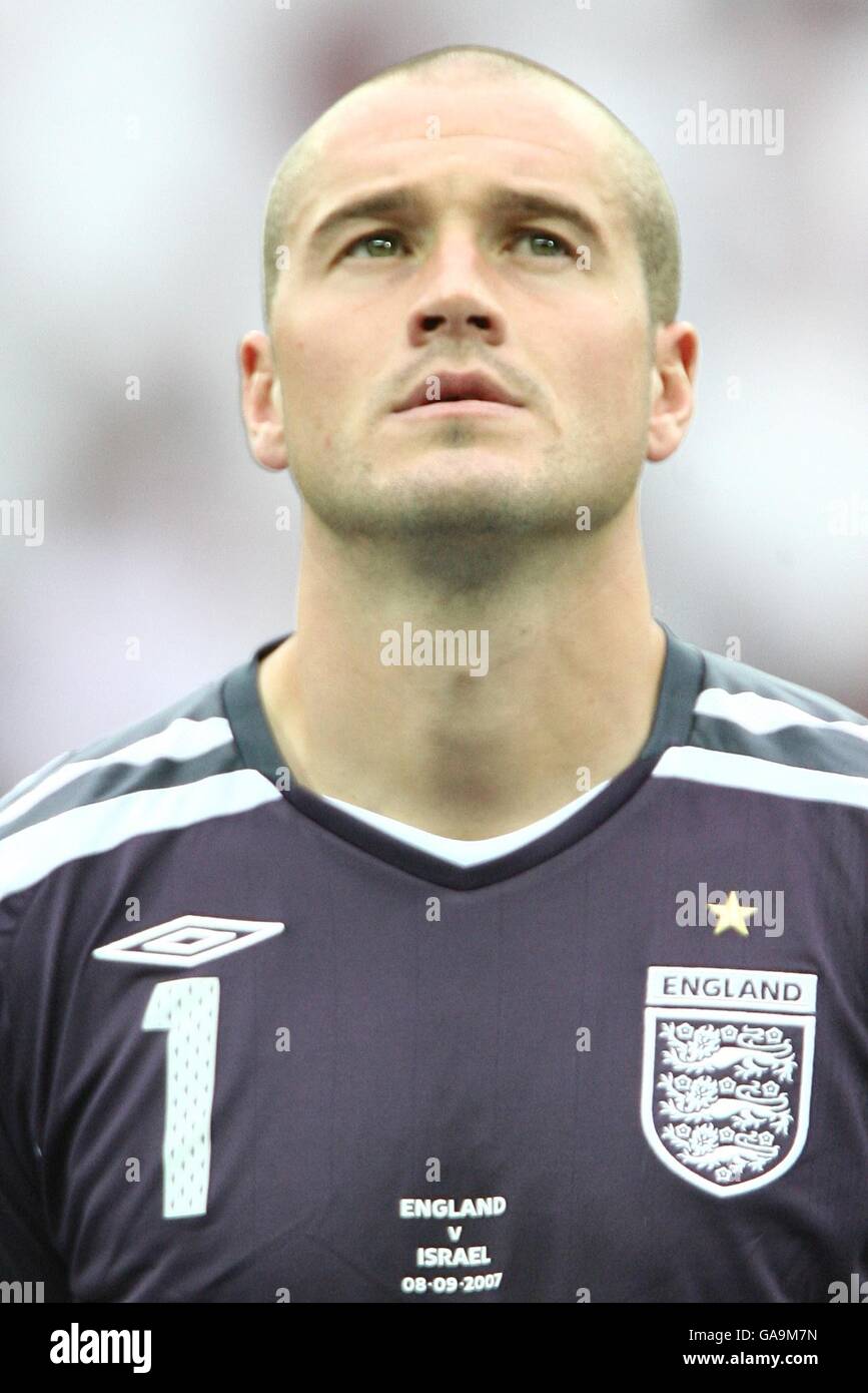 Soccer - Championnat d'Europe UEFA 2008 Qualifications - Groupe E - Angleterre v Israël - Stade de Wembley Banque D'Images