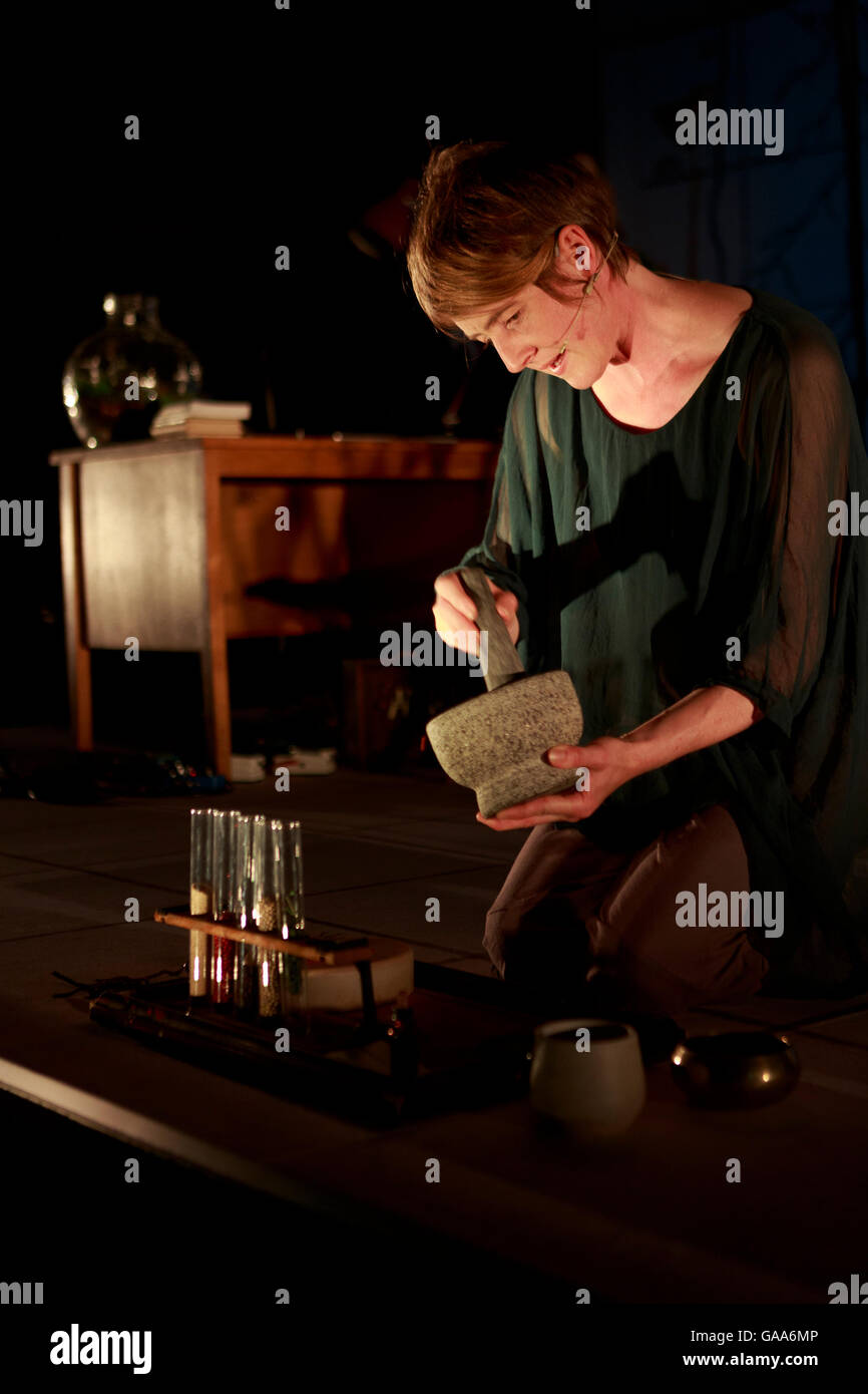 Edinburgh, Royaume-Uni. 5 août 2016. Appuyez sur appel en tant que partie d'Edinburgh International Festival appelé résistance au vent s'affichera dans le Lyceum Theatre d'Édimbourg. Francis Cabrel. Pako Mera/Alamy Live News Banque D'Images