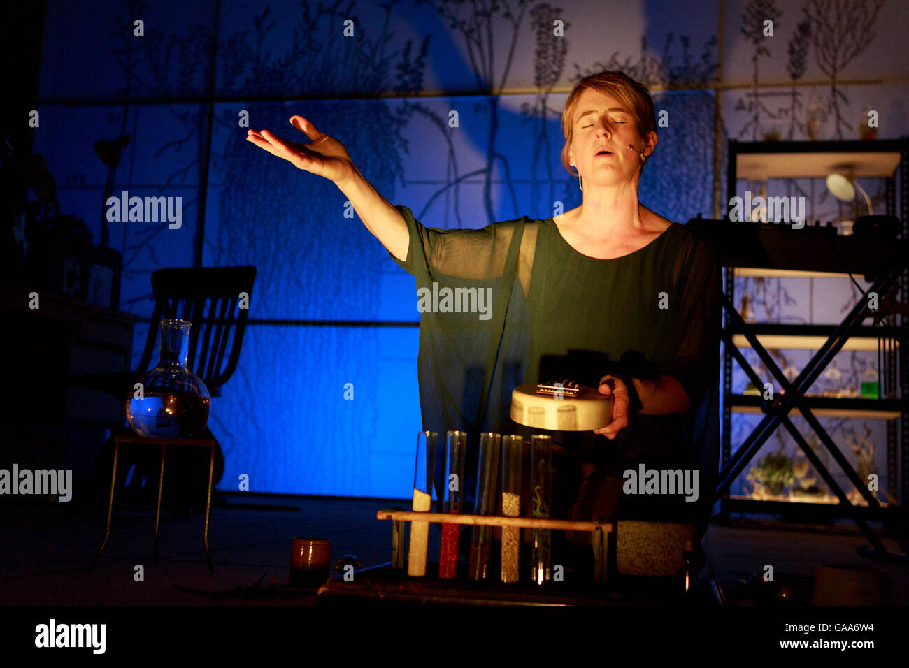 Edinburgh, Royaume-Uni. 5 août 2016. Appuyez sur appel en tant que partie d'Edinburgh International Festival appelé résistance au vent s'affichera dans le Lyceum Theatre d'Édimbourg. Francis Cabrel. Pako Mera/Alamy Live News Banque D'Images