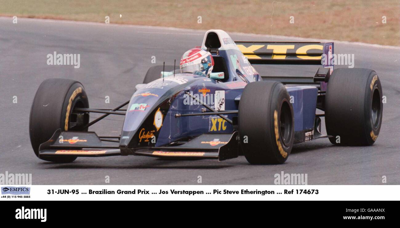 Jos Verstappen 174673 Banque D'Images