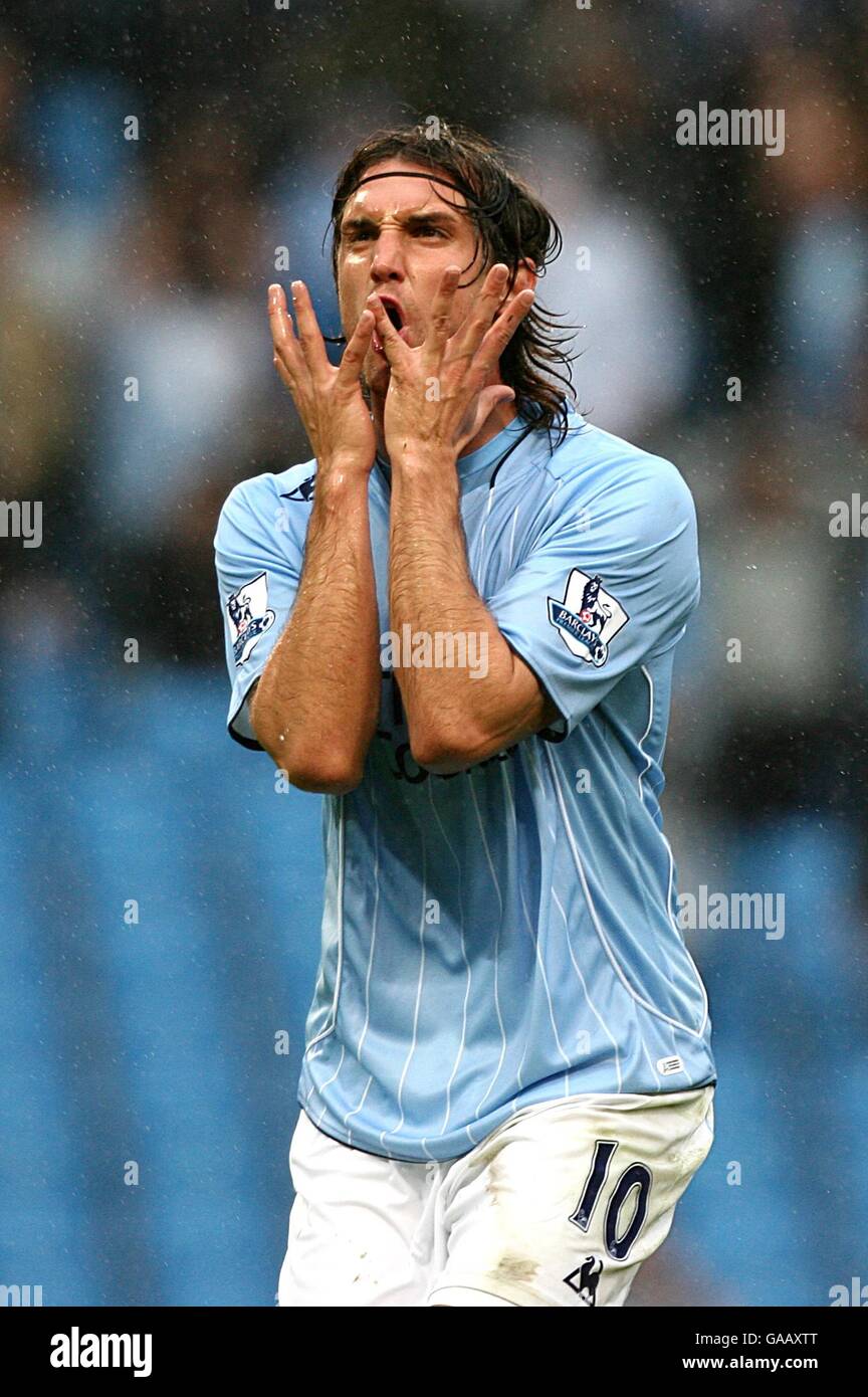Soccer - Barclays Premier League - Aston Villa v Manchester City - City of Manchester Stadium Banque D'Images