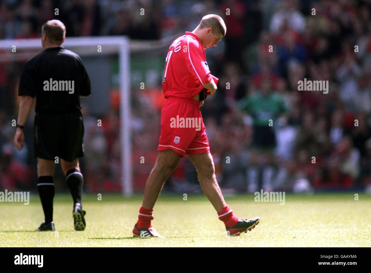 Soccer - FA Barclaycard Premiership - Liverpool v Ipswich Town Banque D'Images