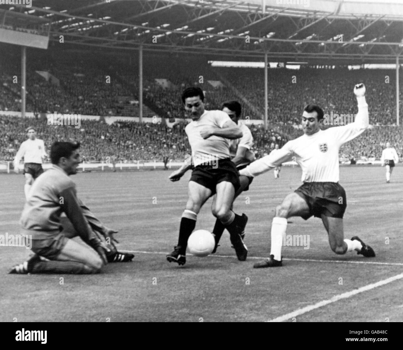 Football - Coupe du Monde FIFA Angleterre 66 - Troisième Place Jouer Off - Portugal / URSS - Stade de Wembley Photo Stock - Alamy