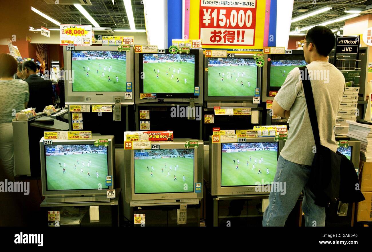 Football - Coupe du Monde FIFA 2002 - Coupe du monde à Tokyo Banque D'Images