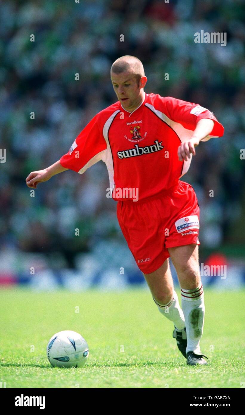 Football - Trophée FA Umbro - finale - Stevenage Borough / Yeovil Town. Stuart Fraser, Stevenage Borough Banque D'Images