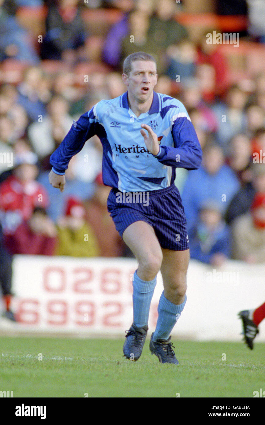 Soccer - Barclays League Division 2 - Leyton Orient / Hartlepool United. ANDY SAVILLE, HARTLEPOOL UNITED Banque D'Images