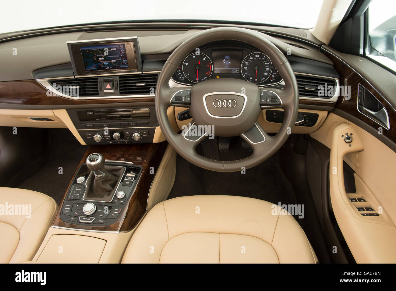 2013 Audi A6 TDi Banque D'Images