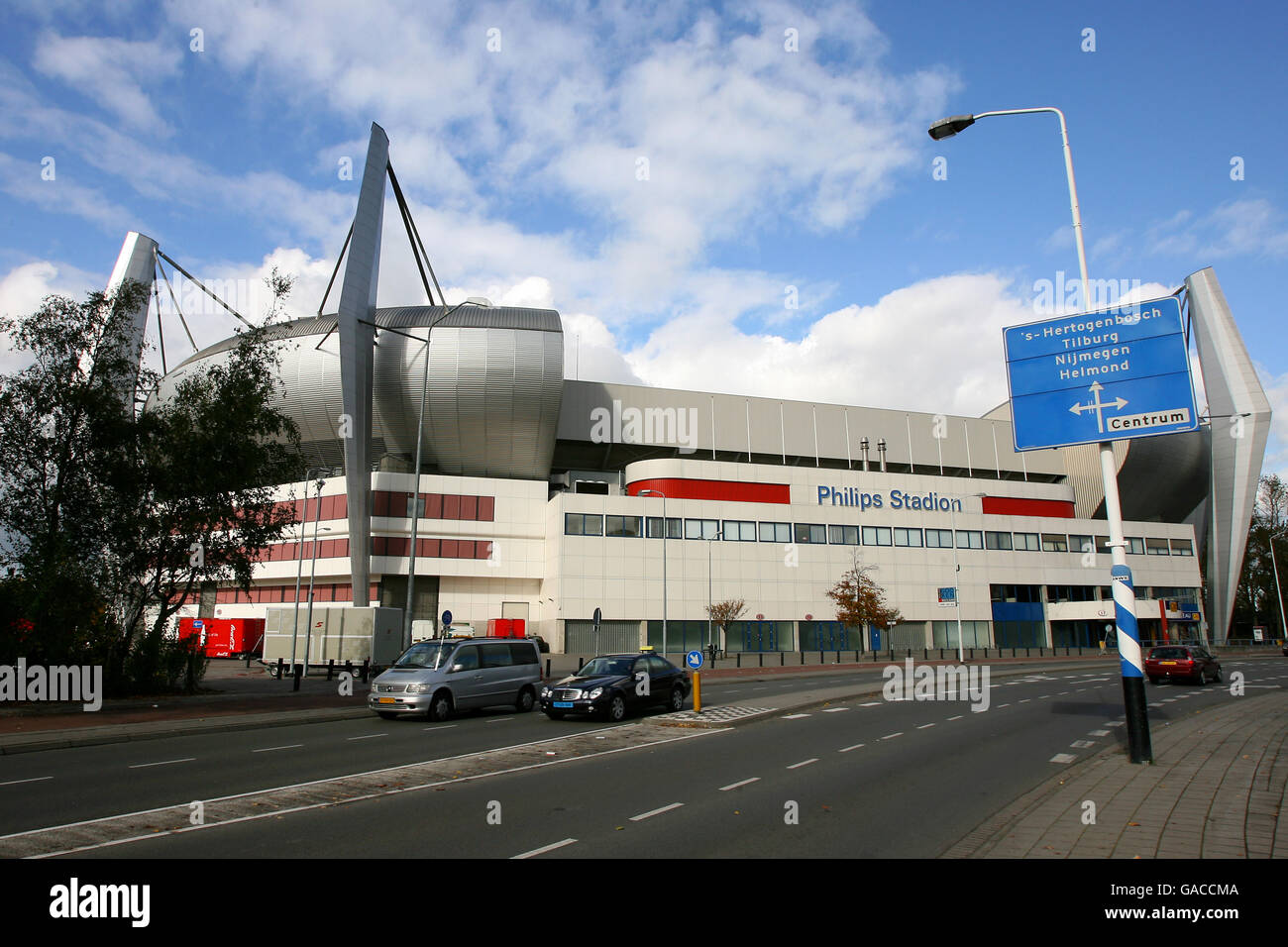Les stades de football - Football - Philips Stadion Banque D'Images