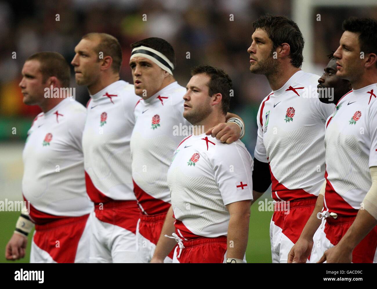 Rugby Union - Coupe du Monde de Rugby IRB - Final - Angleterre v Afrique du Sud - Stade de France Banque D'Images