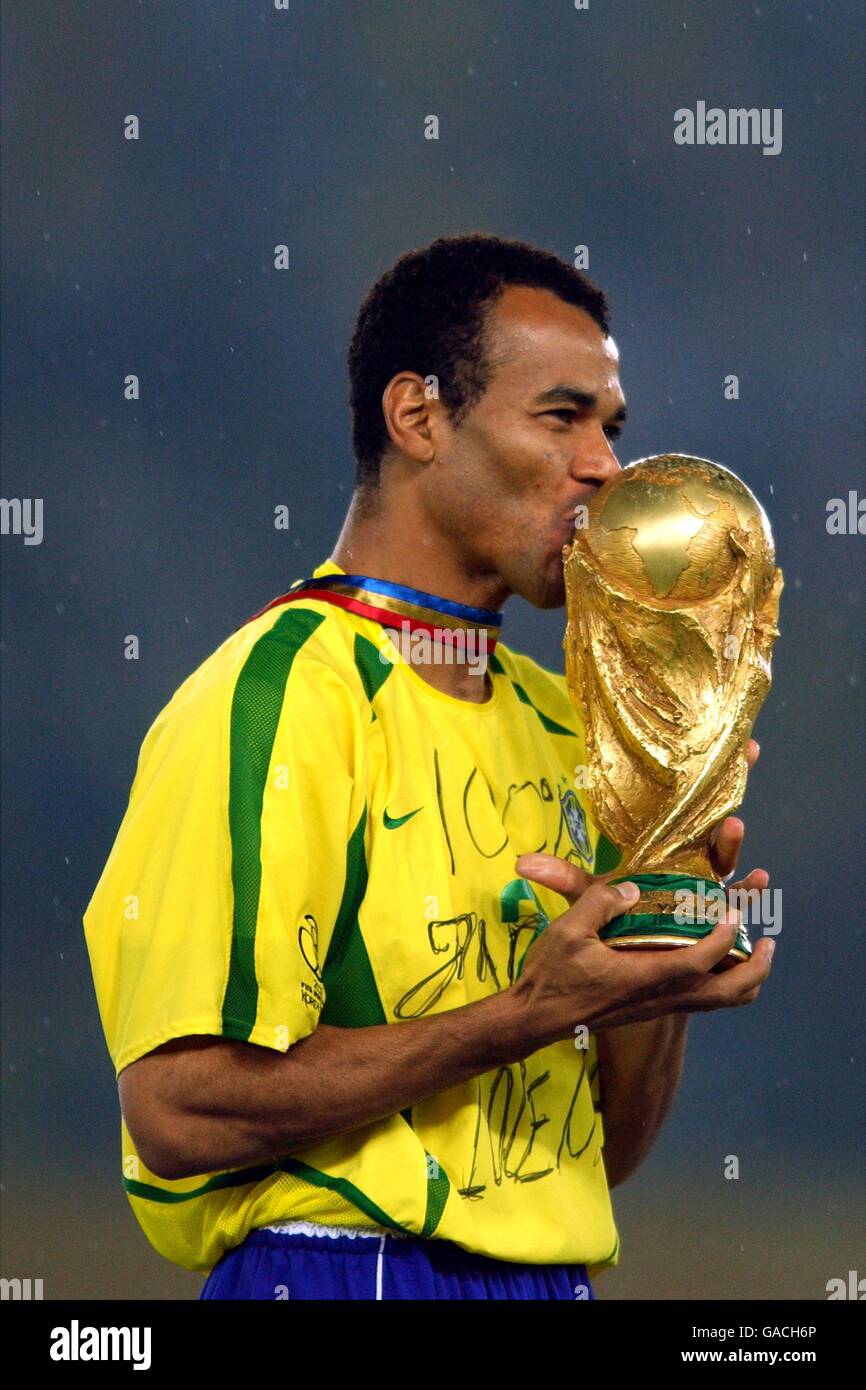 Souvenir Finale Coupe Du Monde 2002 - Brochure Officielle + Talon Billet Brésil Vs Allemagne - Japon