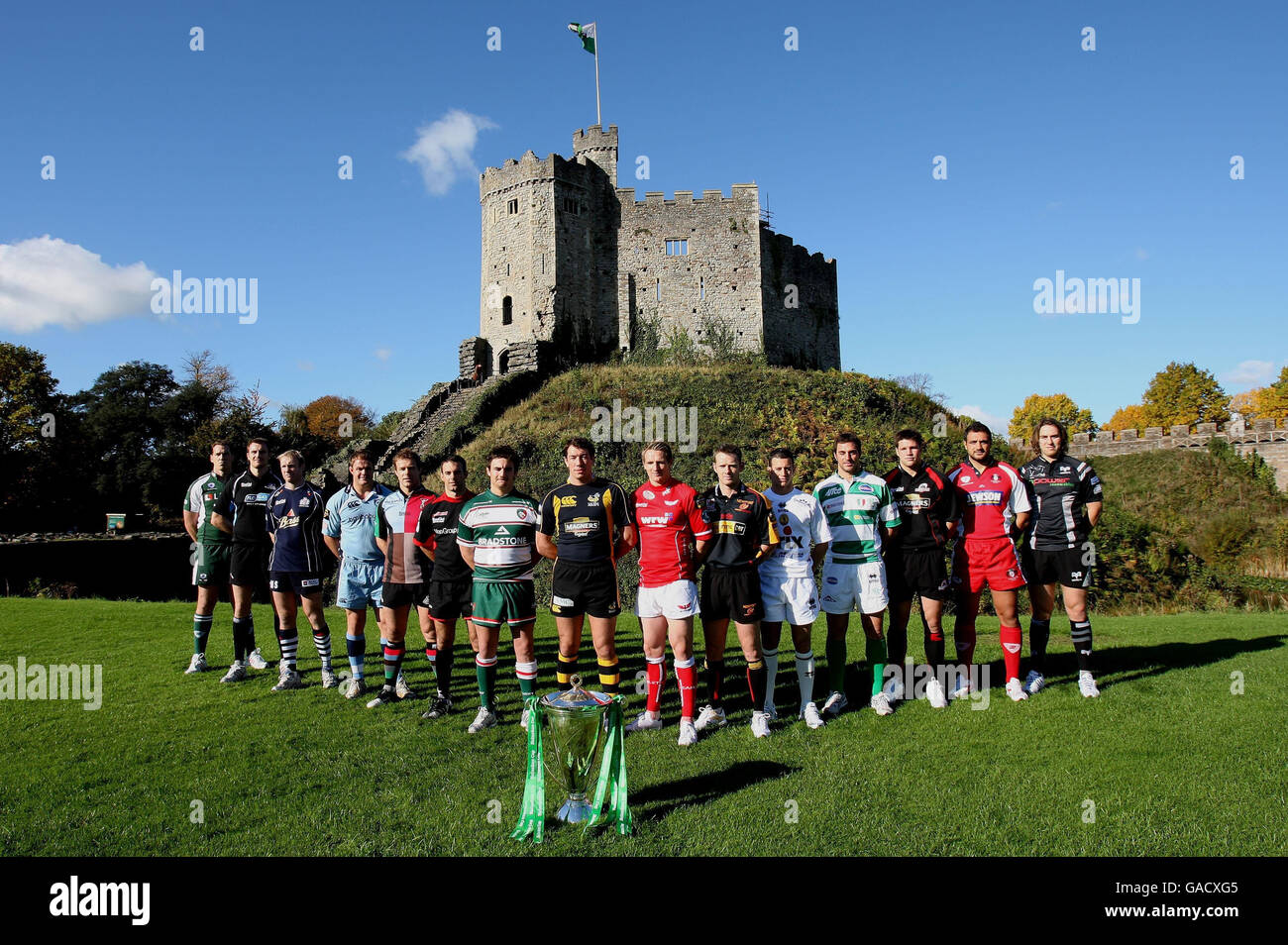 Rugby Union - 2008 Lancement de la H Cup - Cardiff City Hall Banque D'Images