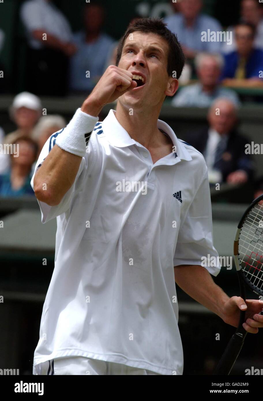 Tennis - Wimbledon - 2002 Banque D'Images