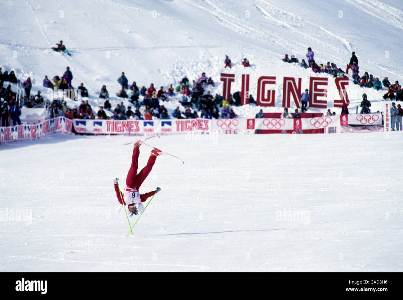 Jeux Olympiques d'hiver 1992 - Albertville Banque D'Images