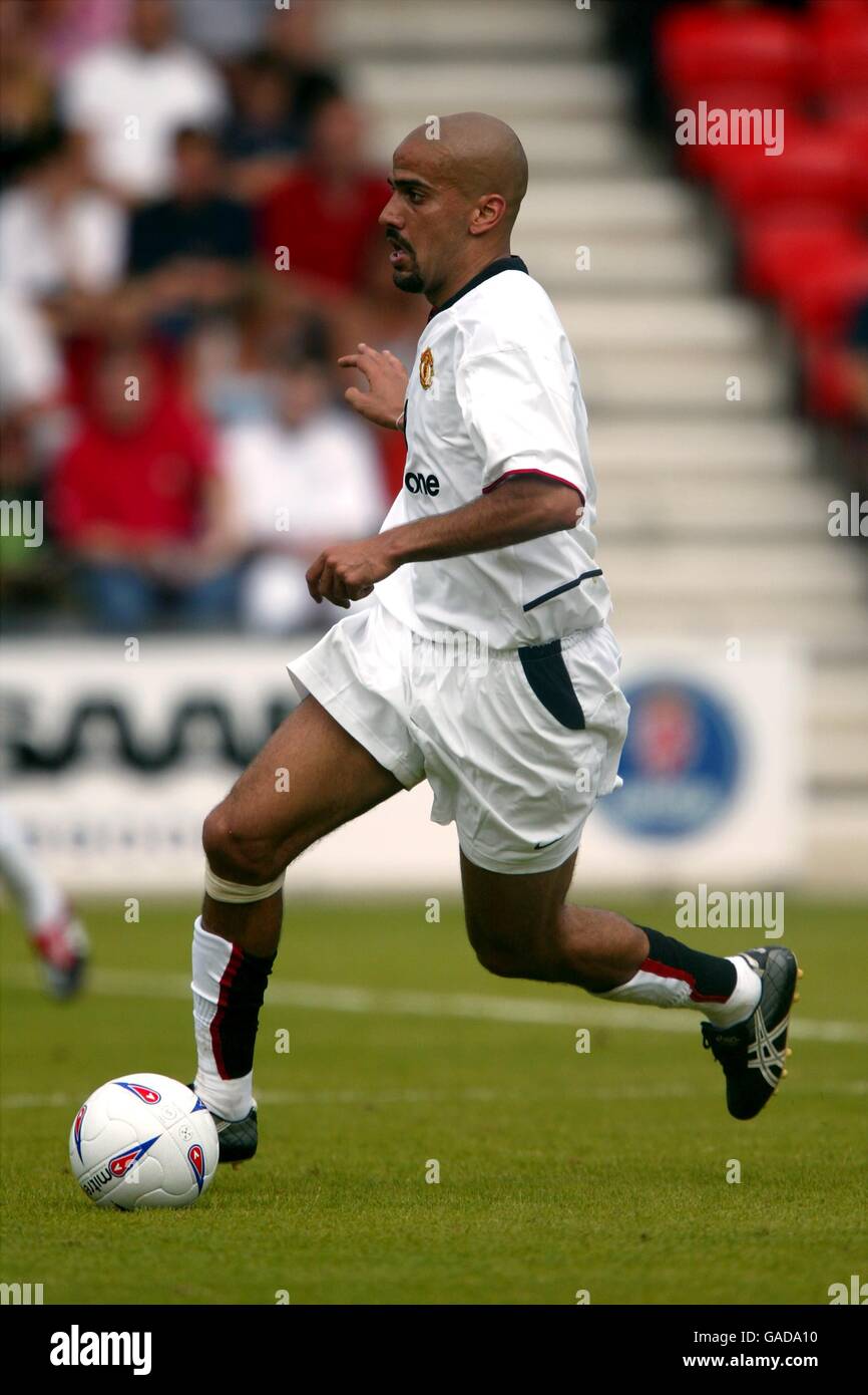 Football - amical - Bournemouth v Manchester United. Juan Sebastian Veron de Manchester United Banque D'Images