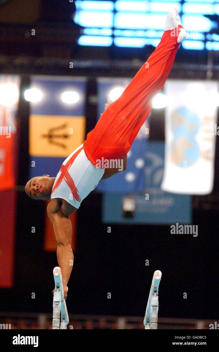 Manchester 2002 - Jeux du Commonwealth - des épreuves de gymnastique - Finale All-Round individuels Banque D'Images