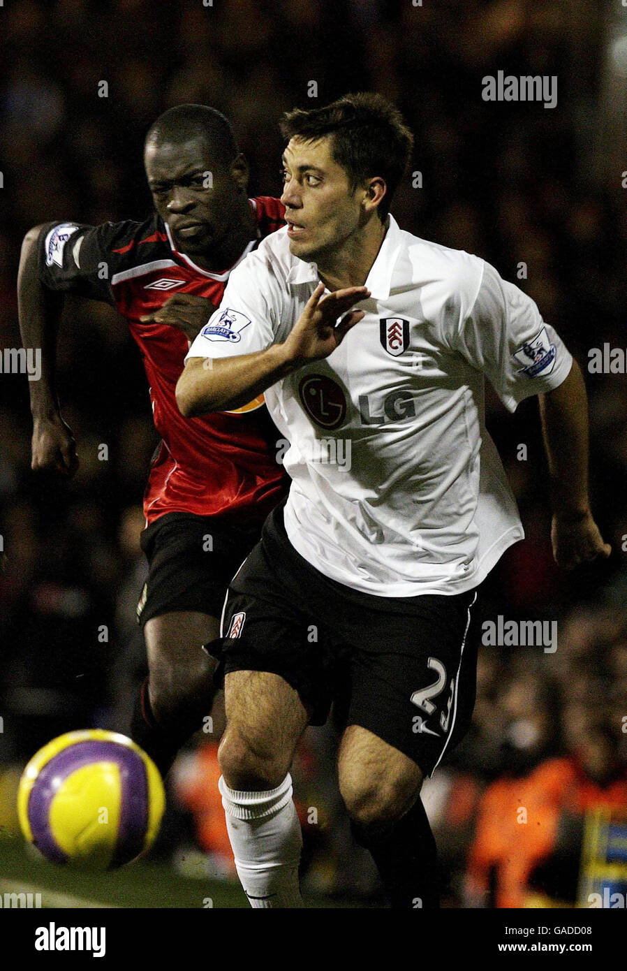 Soccer - Barclays Premier League - Fulham v Blackburn Rovers - Craven Cottage Banque D'Images