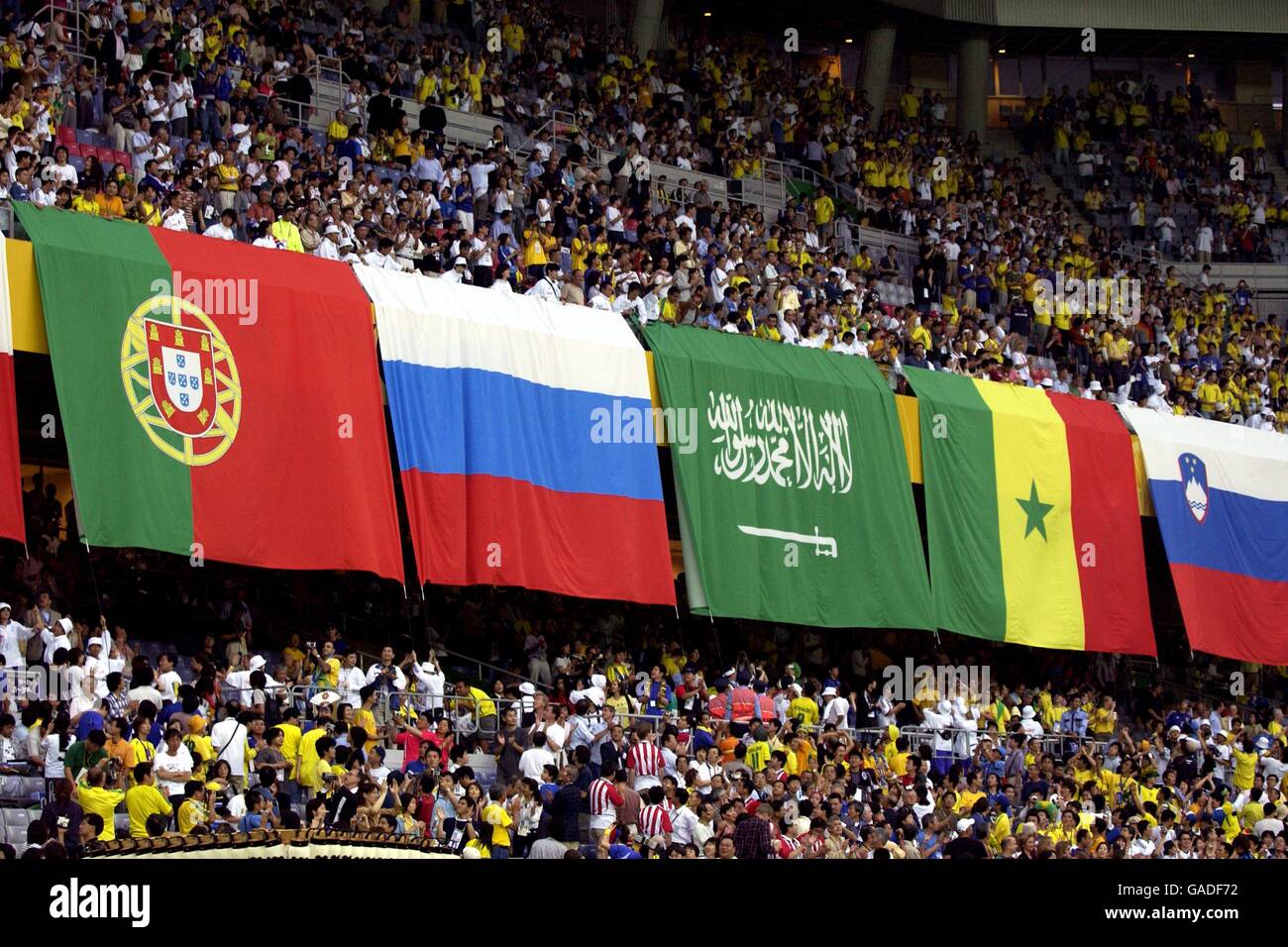 Football - Coupe du Monde FIFA 2002 - Final - Allemagne/Brésil Banque D'Images