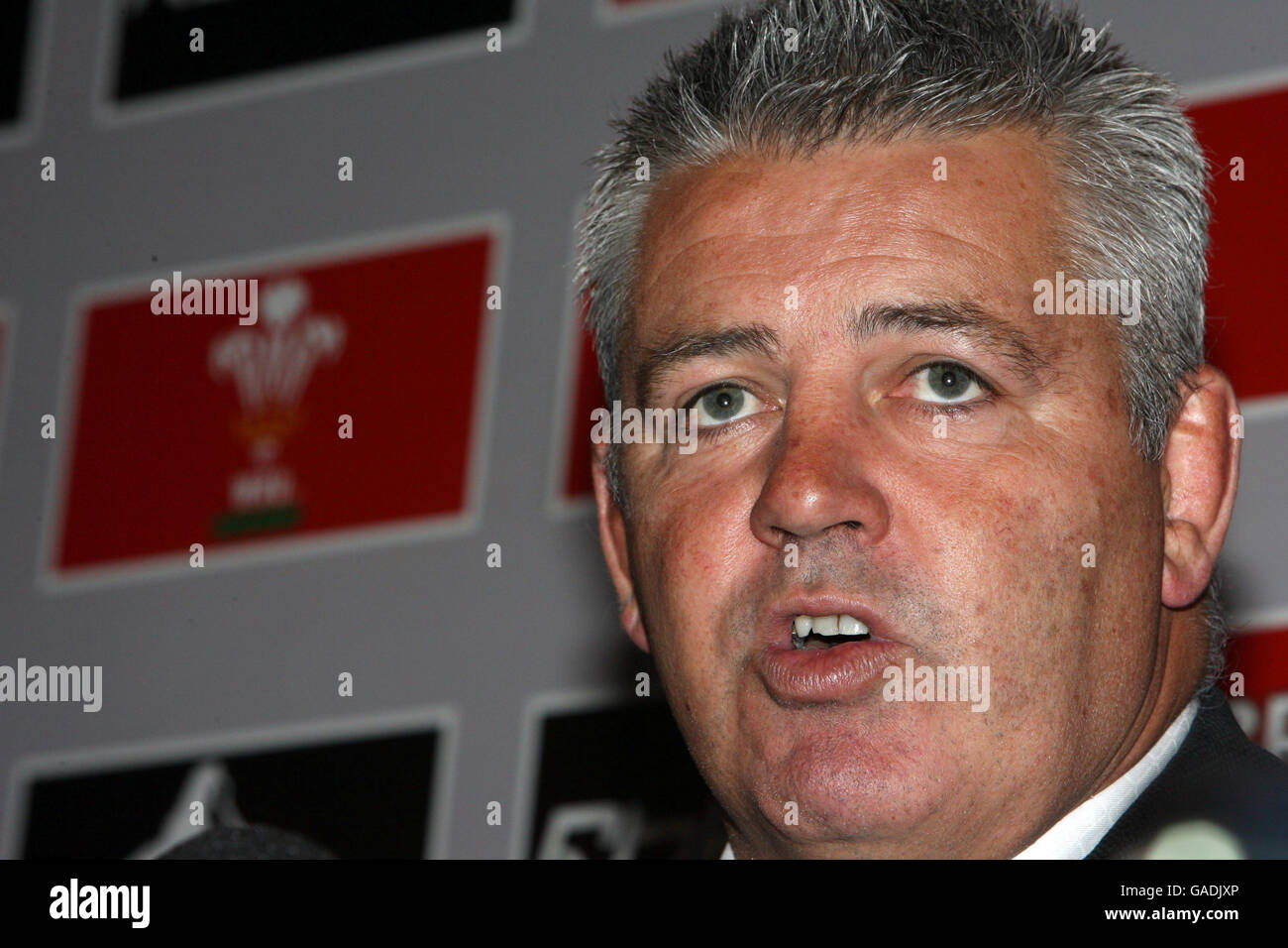 Rugby Union - Pays de Galles Conférence de presse - Millennium Stadium Banque D'Images