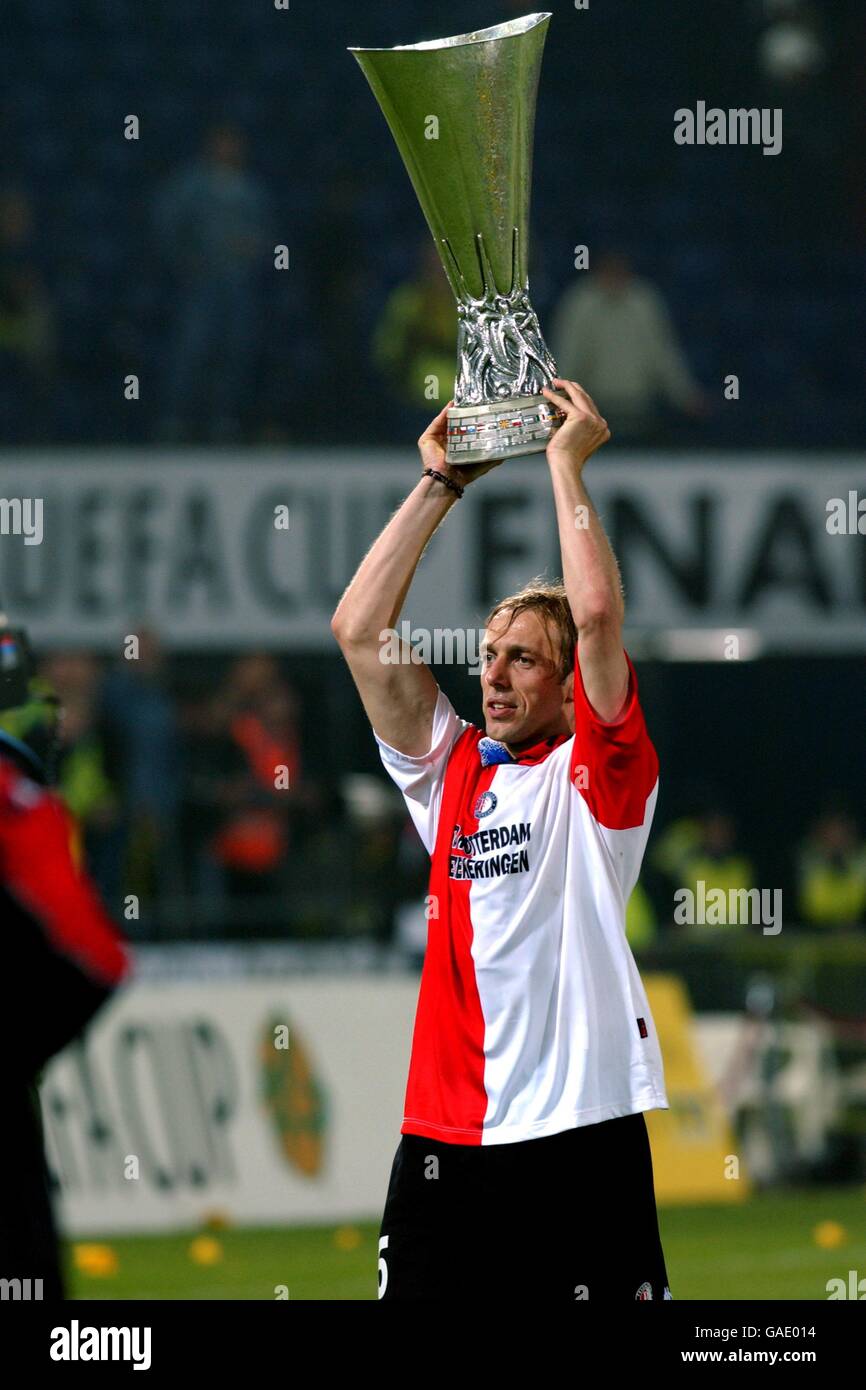 Football - Coupe UEFA - Final - Feyenoord v Borussia Dortmund Banque D'Images