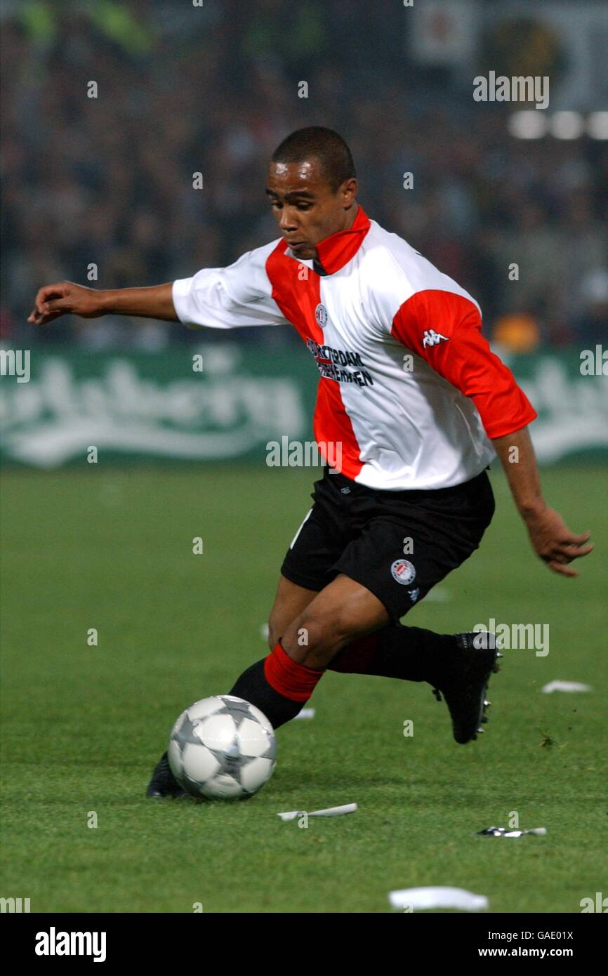 Football - Coupe UEFA - Final - Feyenoord v Borussia Dortmund Banque D'Images