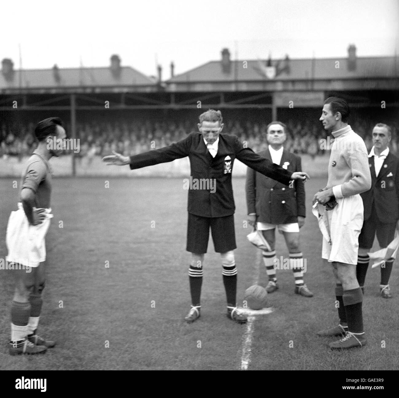 Soccer - Jeux Olympiques d'été 1948 - La Chine v Turquie - Londres - Walthamstow Banque D'Images